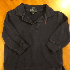 Boys long sleeve polo